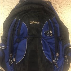 [Extreme] backpack blue black large laptop